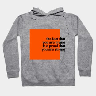 QUOTES OF THE DAY Hoodie